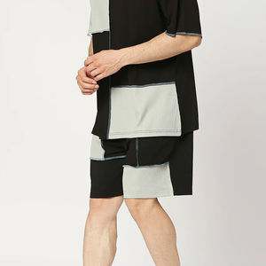 Ensemble T-shirt et short pour homme, style nouveau, coupé et cousu, unisexe, fabriqué au Pakistan, ensemble deux pièces pour homme - Product Image 6