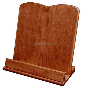 Soporte para libros de cocina de madera artesanal que ofrece un calor natural, estilo duradero y soporte práctico para recetas para cocineros caseros. - Product Image 6