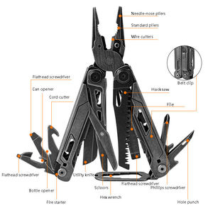 24-in-1 <b>Multi</b> <b>Tool</b> Stainless Steel Folding Pliers Screwdriver Outdoor <b>Camping</b> Survival <b>Tool</b> Portable Hand <b>Tool</b> - Product Image 3