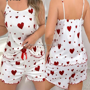 Conjunto Premium de 2 Piezas para Mujer, Estilo Y2K, Top Halter con Tiras y Rayas, Pantalones Cortos, para Festivales, Playa y Dormir - Product Image 4