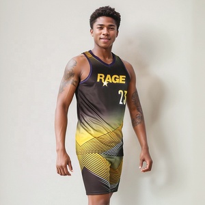 Uniforme de Baloncesto Transpirable al por Mayor de Fábrica, Personalizado con Logotipo y Nombre Impresos de Alta Calidad, Unisex para Adultos, 100% - Product Image 4