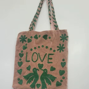 Custom Size Cotton Quilted <b>Student</b> <b>Backpack</b> Zipper Cotton <b>Backpack</b> Vintage Travel School Bag Indian Floral Print Bag For Girl - Product Image 1