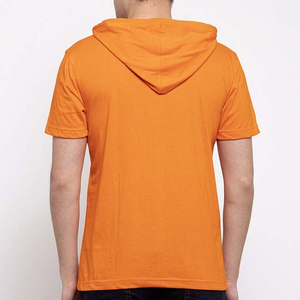 Camiseta con Capucha de Manga Corta para Hombre, Informal, Cómoda, de Verano, Corte Holgado, Sudadera con Capucha de Manga Corta - Product Image 5