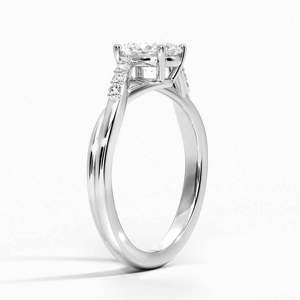 BOJ <b>Ring</b> 039 Oval Cut 925 Silver Chemise Diamond Halo Diamond <b>Ring</b> 2ct D Color VVS1 Moissanite GRA Certified Low Price <b>Ring</b> Sale - Product Image 2
