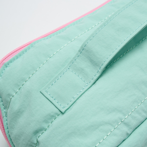 Sac cosmétique de mode de capacité moyenne léger pliable portatif et durable de tirette imperméable en nylon - Product Image 5