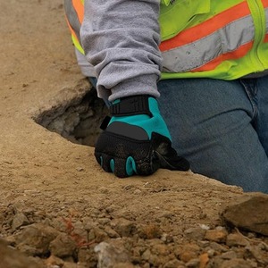Guantes de Trabajo de Piel de Cabra de Nuevo Estilo, Resistentes a Cortes, Antideslizantes, Impermeables, para Uso en Exteriores - Product Image 5