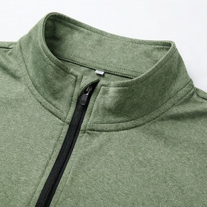 Camisetas de Manga Corta con Cierre de Cremallera de Secado Rápido para Hombre, Camisetas Polo Premium Transpirables, Ropa Deportiva Informal - Product Image 4