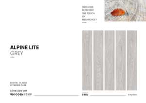 Azulejos de Porcelana Vitrificada Digitalmente Esmaltada, 20X120CM, Losetas Largas para Pisos, para Proyectos de Decoración de Paredes y Pisos Interiores Modernos - Product Image 4