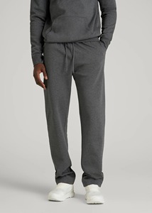 Custom Mens Fleece <b>Jogger</b> Pants <b>Slim</b> Fit Elastic Waistband Breathable Drawstring Closure Tapered Trousers for Gym - Product Image 1