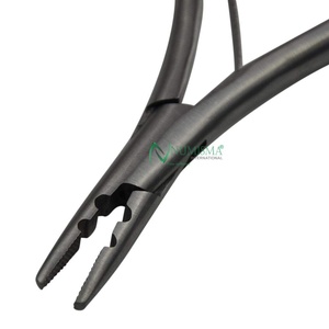 Best Quality Hair Extension <b>Tools</b> Plier Black Handle Pre Bonded Hair Extension Professional Salon Hair Extension <b>Makeup</b> <b>Tools</b> - Product Image 2
