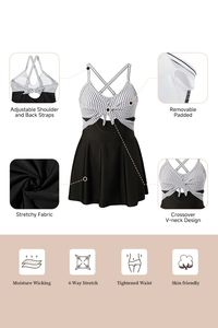 Traje de Baño de Una Pieza de Tela Premium para Mujer, Cómodo para Playa o Piscina, Proveedor de Alta Calidad - Product Image 4