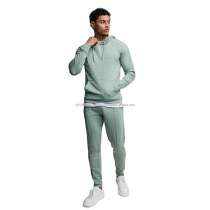 Jogging Wear Two Piece Flare <b>Pants</b> Sets Sportswear Hoodies and Sweatpants Set Streetwear Men's Tracksuits - Product Image 1