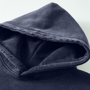 Hoodies personnalisés effet délavé pour streetwear, qualité supérieure, hoodies effet délavé pour femmes, prix de gros, sur mesure. - Product Image 3