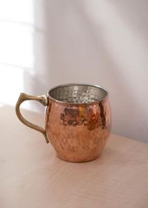 Copper mule mug <b>set</b> woodland inspired drink cups reusable handmade <b>beverage</b> mugs premium <b>serving</b> collection - Product Image 1