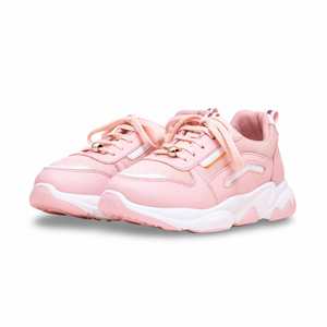 Comodidad y estilo Casual Sneaker Pink AT7325 Chunky Design Shoes - Product Image 3