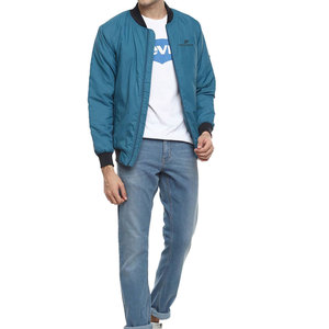 Chaqueta Bomber Transpirable para Hombre, Marca Privada, Cuello Alto de Lona, Logotipo Frontal, Uso en Exteriores, Chaquetas de Invierno Cómodas al Mejor Precio - Product Image 2