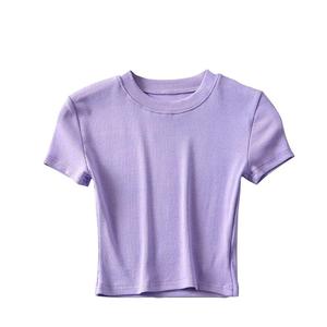 Crop top pour femmes, vêtements décontractés en coton, mode, vente en gros, approvisionnement en vrac, usine - Product Image 2