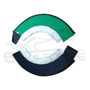 Anillo de sujeción para caballo personalizable, verde, de neopreno transpirable, para exteriores, con forro de piel blanca, logotipo personalizado, tamaño completo, al por mayor, set de cuidado para pezuñas de caballo - Product Image 5