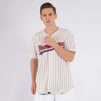 Jersey Baseball Tim Kustom Terbaru Terlaris Produsen Terbaik Unisex Dewasa Lengan Pendek 100% Poliester