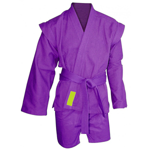 Uniforme de sambo professionnel, tissu doux, respirant, durable, coupe flexible, coutures solides, idéal pour une utilisation sportive - Product Image 4