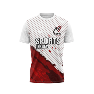 T-shirts pour hommes en polyester tissé 100% lavé - Product Image 4