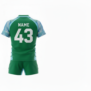 Uniforme de Rugby Sublimado Personalizado, Tela de Malla de Secado Rápido y Transpirable, Ropa Deportiva Unisex para Adultos con Nombre Personalizado, Ropa Deportiva de Alta Calidad - Product Image 3