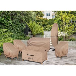 Copertura Impermeabile per Sdraio da Esterno, Copertura per Mobili da Giardino con Seduta Profonda - Product Image 2