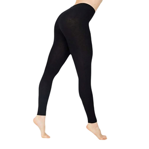 Leggings pour femmes, ajustés, 100% coton molletonné, premium, chauds, extensibles, confortables, décontractés, tendance, élégants, durables, pour l'hiver - Product Image 6