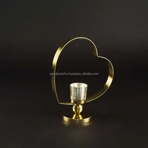 Luxury Wedding Centerpiece Decorative Candle Holder Embellishments <b>Lighting</b> Decor Artisanal <b>Spaces</b> by Zahid Exports - Product Image 1