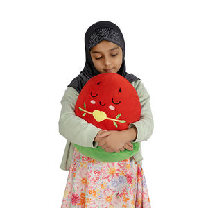 Juguetes de regalo islámicos - Cojín de peluche suave de sandía de 30 cm para niños, para Eid y Ramadán, del fabricante original del Reino Unido - Product Image 1