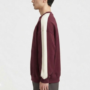 Sweat-shirt épais pour homme à manches longues et col rond, haut décontracté pour le quotidien, les activités de plein air et les voyages - Product Image 3