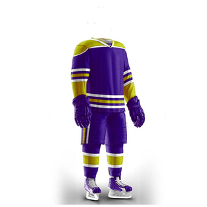 Custom Ice Hockey <b>Athletic</b> Teamwear Supplier Ice Hockey Sports Uniform Manufacturing Manufacturer Custom Ice Hockey Durable Team - Product Image 2