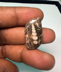 Pierre précieuse en jaspe TURTELLA 100 % naturelle de haute qualité, cabochon, pierre brute pour la guérison, jaspe en gros pour la fabrication de bijoux - Product Image 2