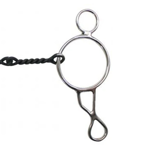 Bocado para Caballo de Acero Inoxidable de Alta Calidad, Tipo Wonder Bit de 5 Pulgadas, con Boca Retorcida de Acero Azulado, Premium para Control Ecuestre - Product Image 5
