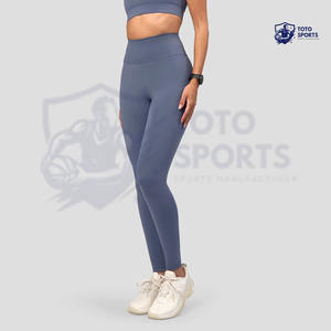 Women Fitness <b>Leggings</b> Breathable Material Comfortable Slim Fit Soft Touch Best Supplier Long Lasting Wear Elastic Custom Logo - Product Image 5
