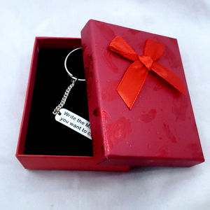 925 Sterling Silver Custom Message Digital <b>Photo</b> <b>Keychain</b>-Waterproof & Light Weight Cute Design - Product Image 2