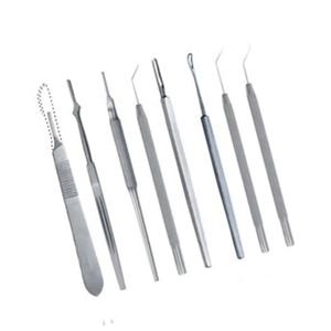 Juego de Instrumentos Quirúrgicos Oftálmicos Premium para Extracción de Cataratas Extra Capsulares, Kit de Instrumentos Quirúrgicos Micro Oftálmicos de Acero Inoxidable - Product Image 2