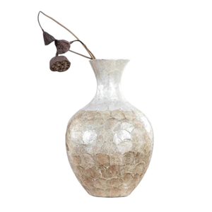 Vase de luxe fait main avec incrustation de nacre noire pour la décoration intérieure moderne des maisons, hôtels et complexes hôteliers en provenance du Vietnam - Product Image 4