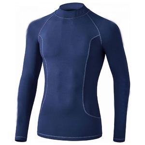 Unisex Adults Long Sleeve Rash Guard Orange Quick Dry <b>Swim</b> Dive Sports Shirt Lightweight Breathable UPF50+ Water Activity <b>Top</b> - Product Image 5