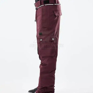 Pantalones de esquí de tela resistente con movimiento flexible para deportes de nieve al aire libre y uso diario. - Product Image 4