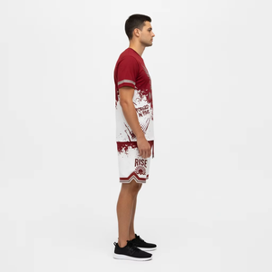 Ensemble décontracté homme 100% premium personnalisé OEM/ODM, imprimé floral, ample, respirant, pour la plage - Product Image 2