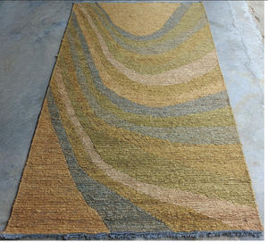 Alfombra de Yute Natural, Moderna, Geométrica, Hecha a Mano, Ecológica, Apta para Mascotas, para Sala de Estar, Dormitorio, Pasillo, Decoración del Hogar - Product Image 2