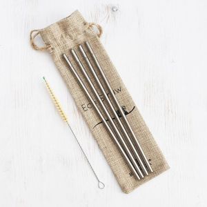 Handmade Copper <b>Beverage</b> Drinking Tube <b>Set</b> Reusable Bent Metal Straws for Juice Smoothies and Cold Drink <b>Serving</b> - Product Image 4