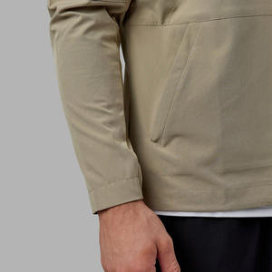 Chaqueta Deportiva Ligera para Hombre, de Nailon y Elastano, con Bolsillo con Cierre, Logotipo Personalizado, Secado Rápido, Transpirable, Resistente al Viento, para Primavera - Product Image 6