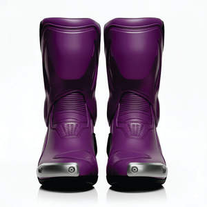 Botas de moto premium, personalizadas, transpirables, impermeables, hasta la rodilla, para carreras, en venta. - Product Image 5