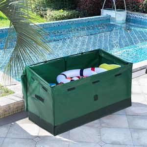 Portable 130 Gallon <b>Waterproof</b> PVC Deck <b>Box</b> All Weather <b>Storage</b> Solution for Deck Camping Boat Garden Poolside or Yard - Product Image 2