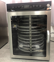 Restaurant Hotel RVS SUS304 Elektrische Verwarming 360° Draaibare Temperatuurregeling Energiebesparende Commerciële Fruitdroger
