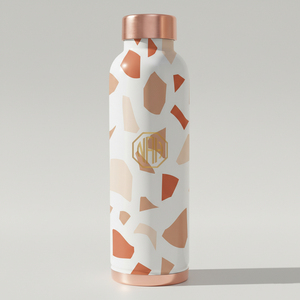 Sustainable 950ml Handmade Pure Copper Water Bottle | BPA-Free Leakproof Trend-Forward Metal <b>Drinkware</b> for Wholesale Gifting - Product Image 5