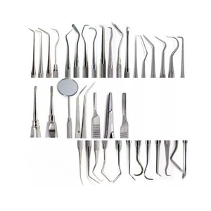 Manual Stainless Steel Dental Instruments Scaler Tools Teeth <b>Cleaning</b> Set 25 Pcs Oral Hygiene Deep Set Kit Reusable Autoclavable - Product Image 4