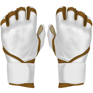 Nouvelles Gants de Frappe de Baseball Américains Rembourrés 2026 de Haute Qualité pour Adultes, en Cuir Souple et Confortable, Ambidextres avec Fermeture Auto-agrippante - Product Image 1